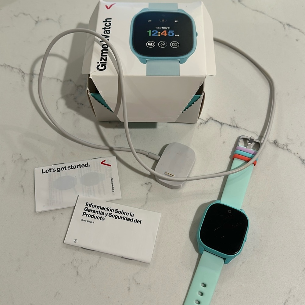 Gizmo watch 3 - 8gb in teal mint